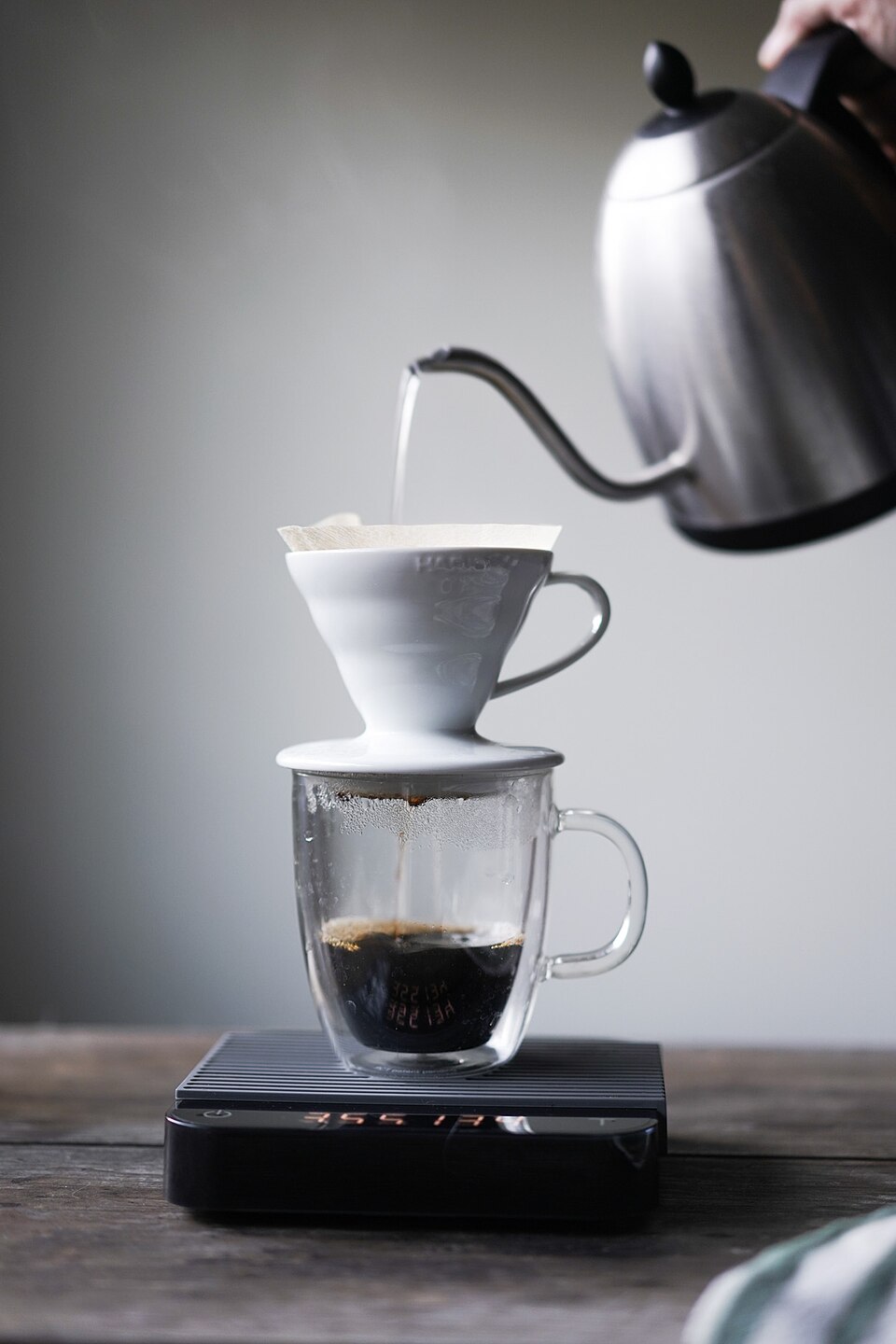 Parzenie kawy metodą pour over