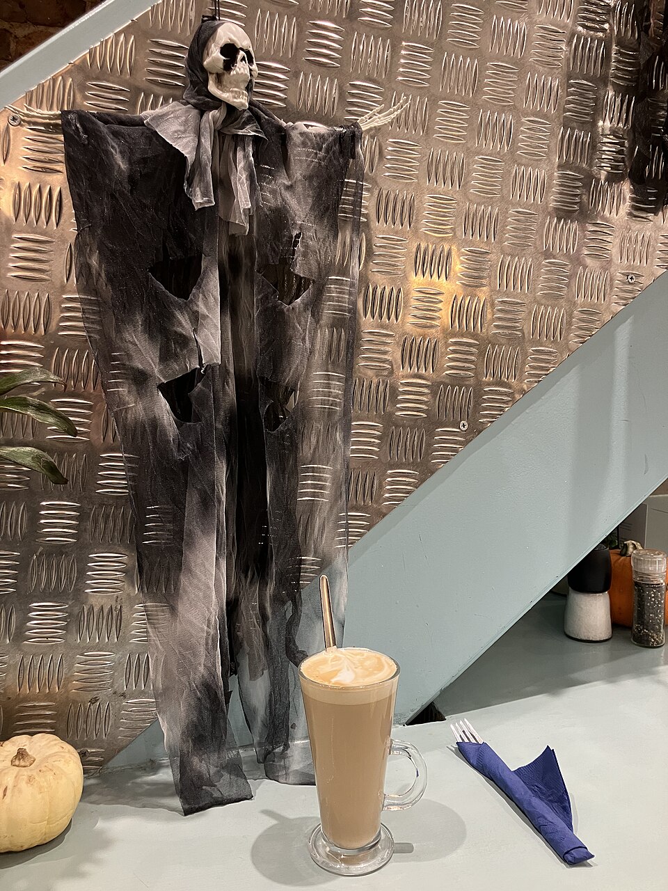 Pumpkin spice latte na Halloween