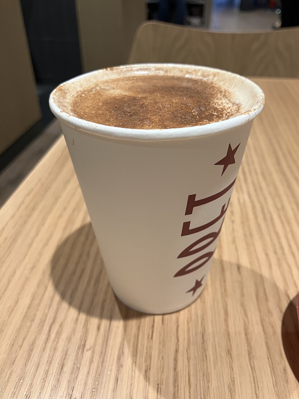 Gorący pumpkin spice latte